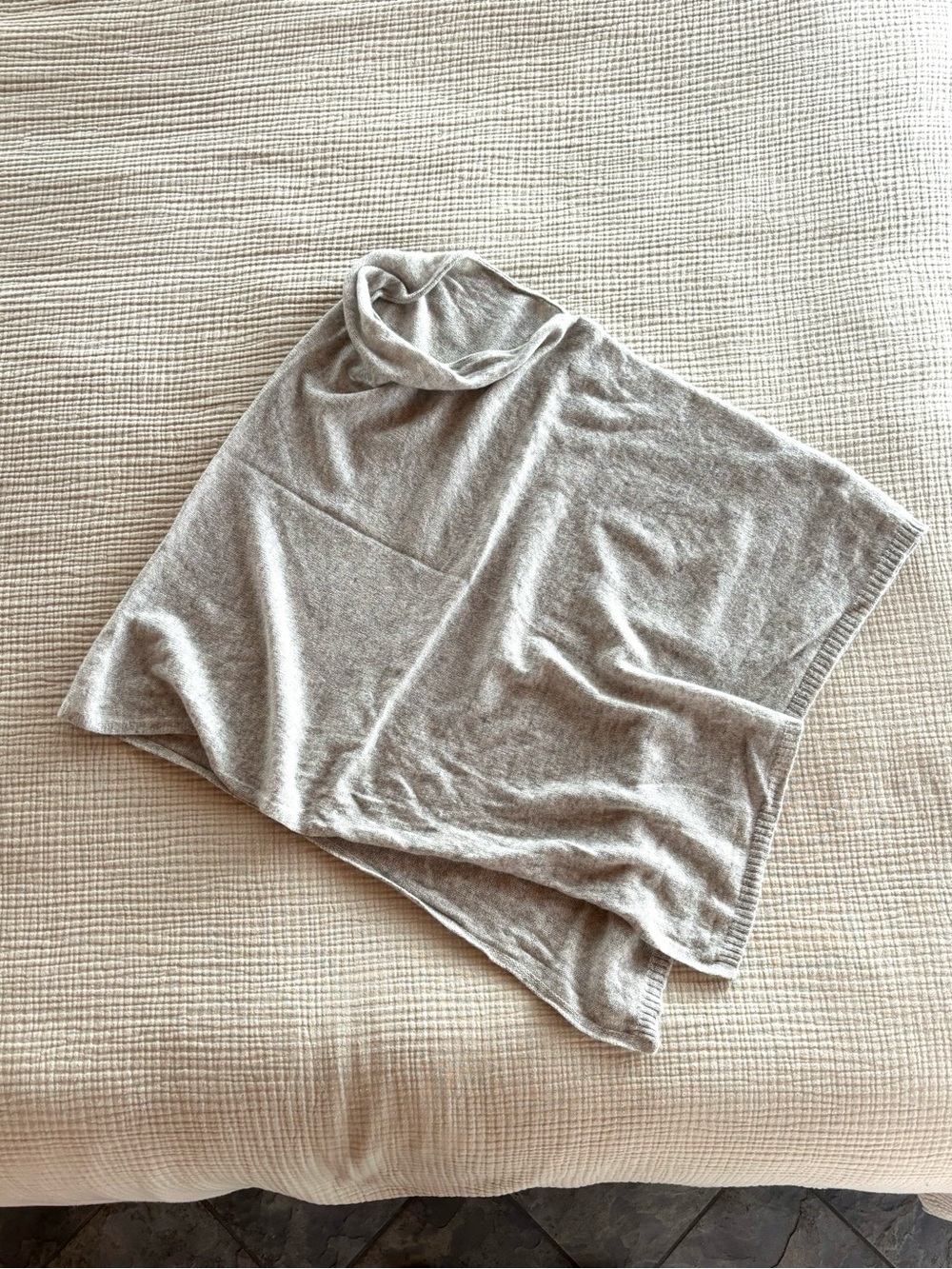 Pure Cashmere Poncho